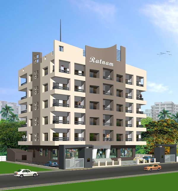 Ratnam residential apartment building showcasing modern mid-rise housing in Udaipur